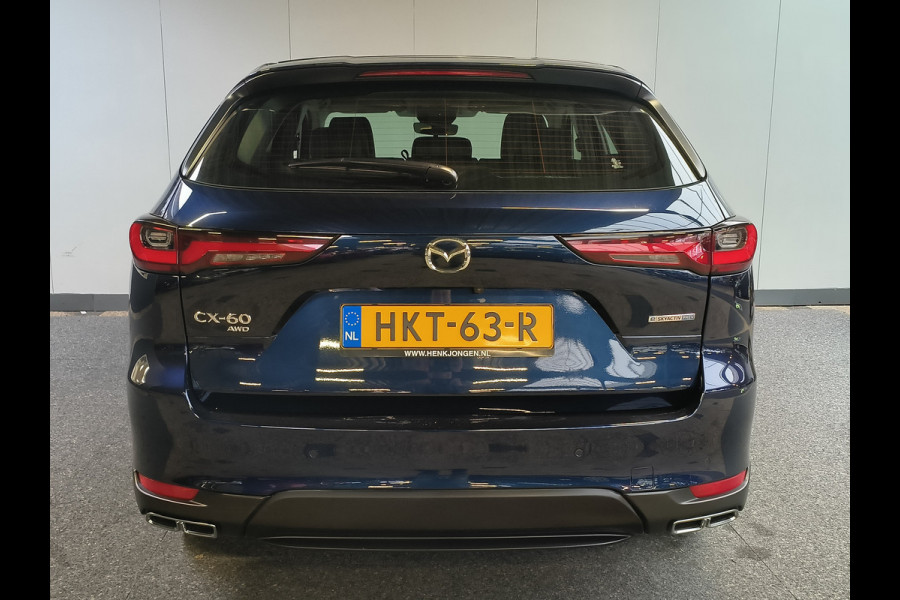 Mazda CX-60 2.5 e-SkyActiv PHEV Exclusive-Line uit 2023 Rijklaar + 12 maanden Bovag-garantie  Henk Jongen Auto's in Helmond,  al 50 jaar service zoals 't hoort!