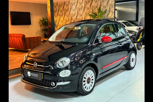 Fiat 500 1.2 Lounge Garantie Panoramadak Uconnect Bluetooth LED Rijklaar