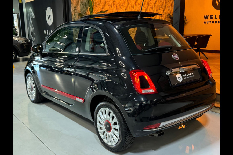 Fiat 500 1.2 Lounge Garantie Panoramadak Uconnect Bluetooth LED Rijklaar
