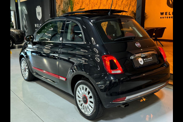 Fiat 500 1.2 Lounge Garantie Panoramadak Uconnect Bluetooth LED Rijklaar