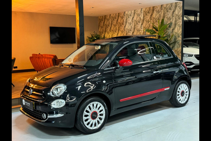 Fiat 500 1.2 Lounge Garantie Panoramadak Uconnect Bluetooth LED Rijklaar