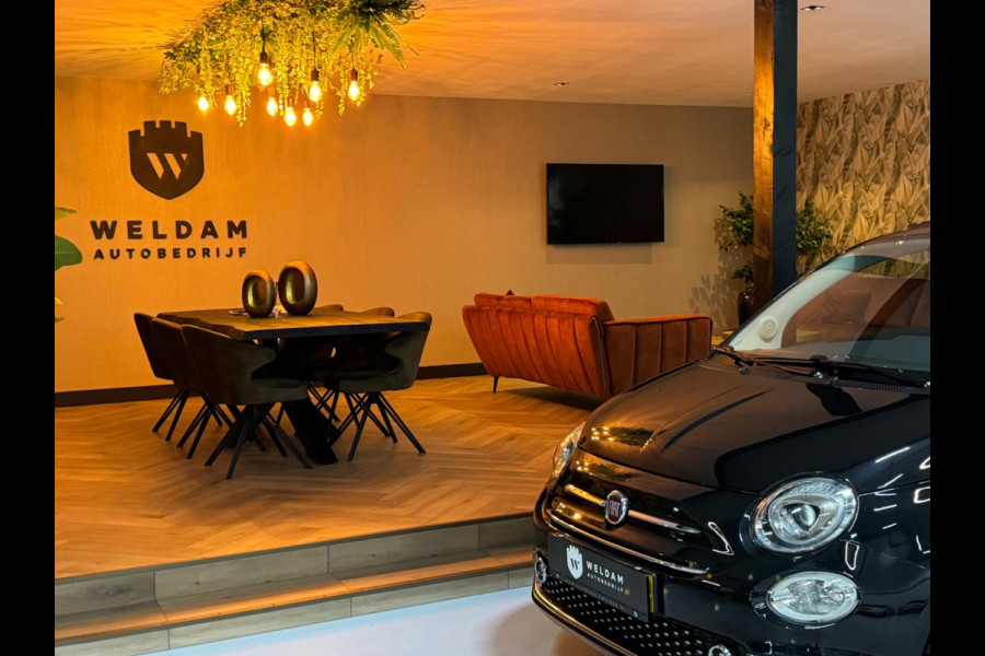 Fiat 500 1.2 Lounge Garantie Panoramadak Uconnect Bluetooth LED Rijklaar