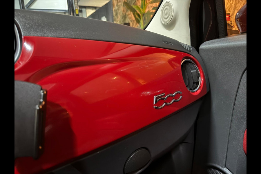 Fiat 500 1.2 Lounge Garantie Panoramadak Uconnect Bluetooth LED Rijklaar