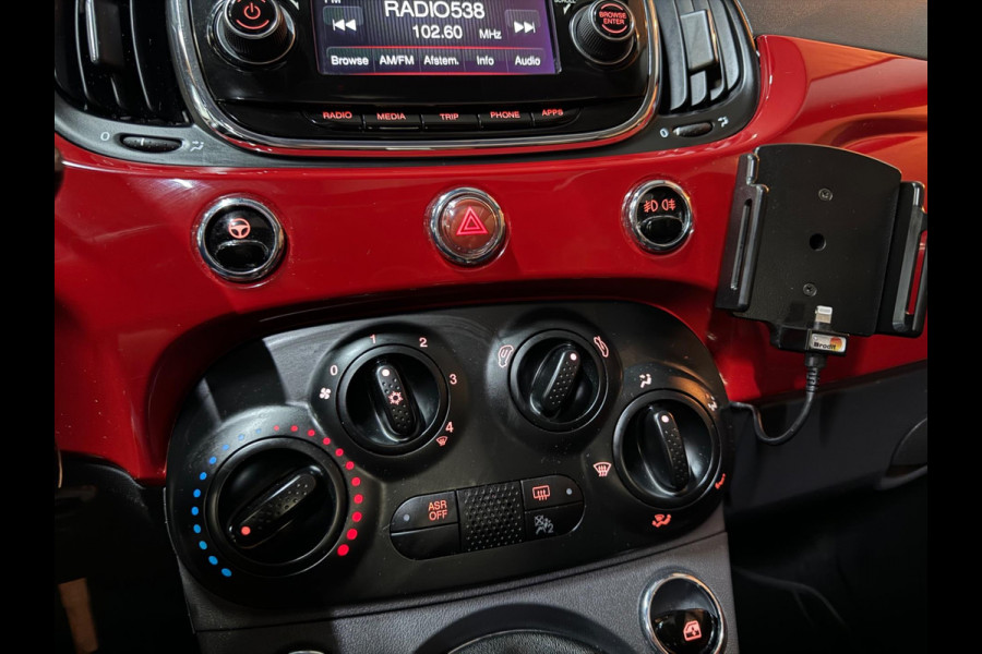 Fiat 500 1.2 Lounge Garantie Panoramadak Uconnect Bluetooth LED Rijklaar