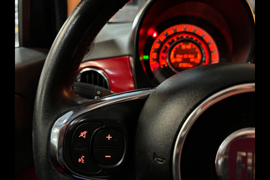 Fiat 500 1.2 Lounge Garantie Panoramadak Uconnect Bluetooth LED Rijklaar