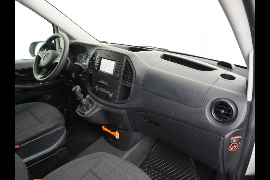 Mercedes-Benz Vito 114CDI 136PK Lang Trekhaak Camera Navi Cruise Control Pdc Regen/Lichtsensor Park-Assistent Led Bluetooth Betonplex Vloer Schuifdeur Wandbekleding