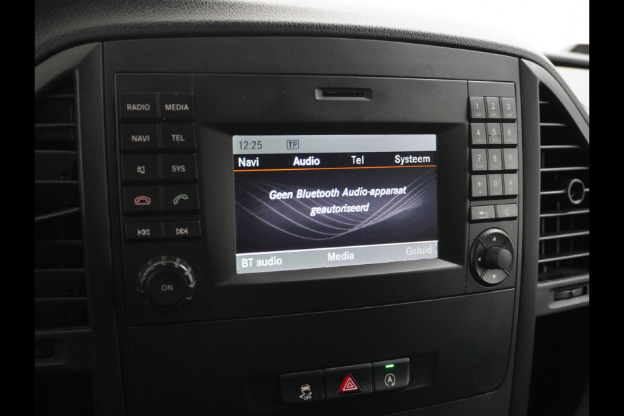 Mercedes-Benz Vito 114CDI 136PK Lang Trekhaak Camera Navi Cruise Control Pdc Regen/Lichtsensor Park-Assistent Led Bluetooth Betonplex Vloer Schuifdeur Wandbekleding