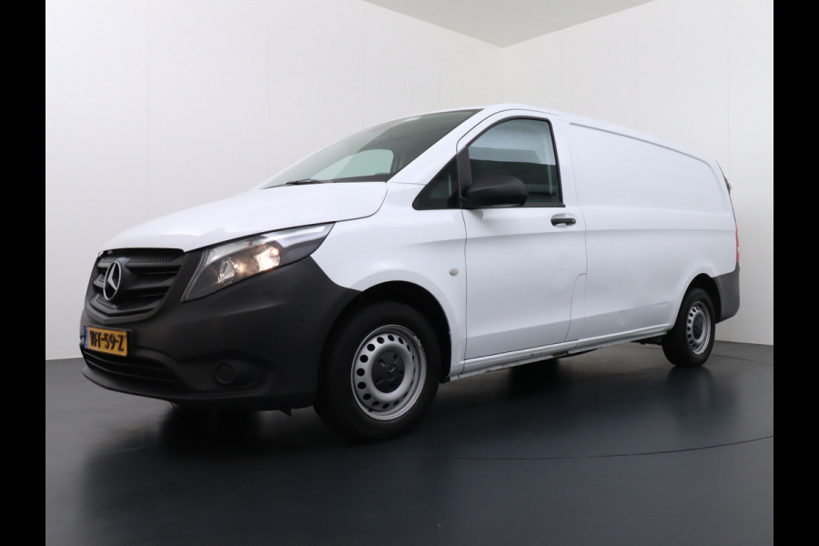 Mercedes-Benz Vito 114CDI 136PK Lang Trekhaak Camera Navi Cruise Control Pdc Regen/Lichtsensor Park-Assistent Led Bluetooth Betonplex Vloer Schuifdeur Wandbekleding