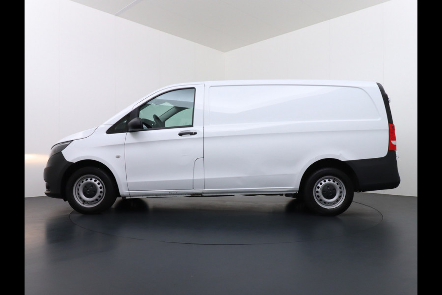 Mercedes-Benz Vito 114CDI 136PK Lang Trekhaak Camera Navi Cruise Control Pdc Regen/Lichtsensor Park-Assistent Led Bluetooth Betonplex Vloer Schuifdeur Wandbekleding