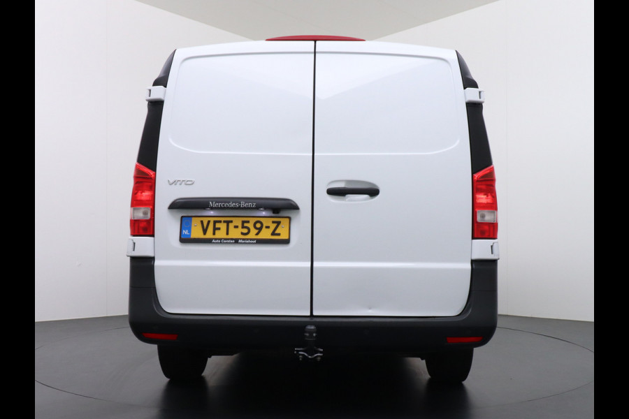 Mercedes-Benz Vito 114CDI 136PK Lang Trekhaak Camera Navi Cruise Control Pdc Regen/Lichtsensor Park-Assistent Led Bluetooth Betonplex Vloer Schuifdeur Wandbekleding