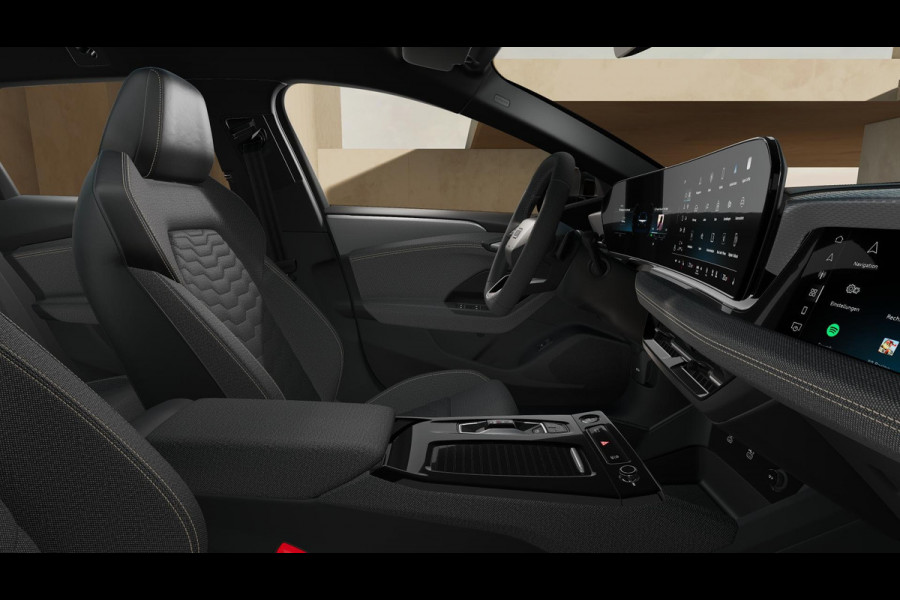 Audi A6 Avant e-tron S edition 83 kWh privacy glass, rood gespoten remzadels, LM velgen 21"