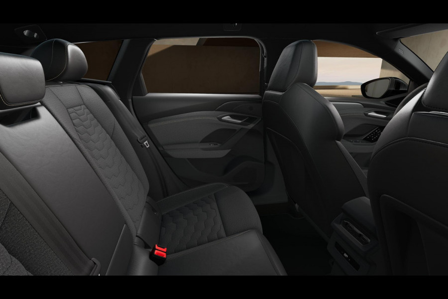 Audi A6 Avant e-tron S edition 83 kWh privacy glass, rood gespoten remzadels, LM velgen 21"