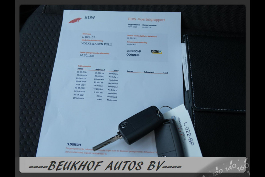 Volkswagen Polo 1.0 TSI Airco Carplay Adaptive Cruise Velgen