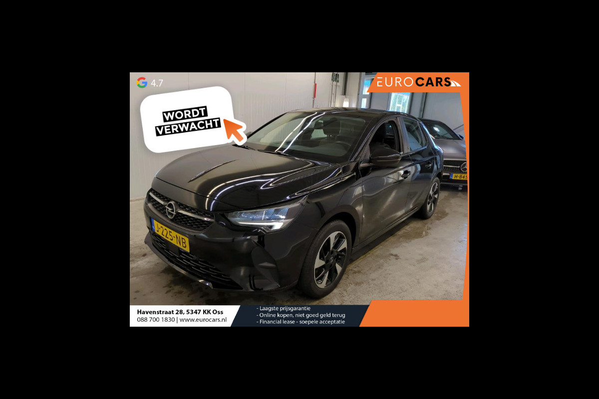 Opel CORSA-E Edition 50 kWh Climate control Cruise control Parkeersensor achter + camera Lichtmetalen velgen Apple Carplay/ Android Auto Opel CORSA-E Edition 50 kWh Climate control Cruise control Parkeersensor achter + camera Lichtmetalen velgen Apple Carplay/ Android Auto
