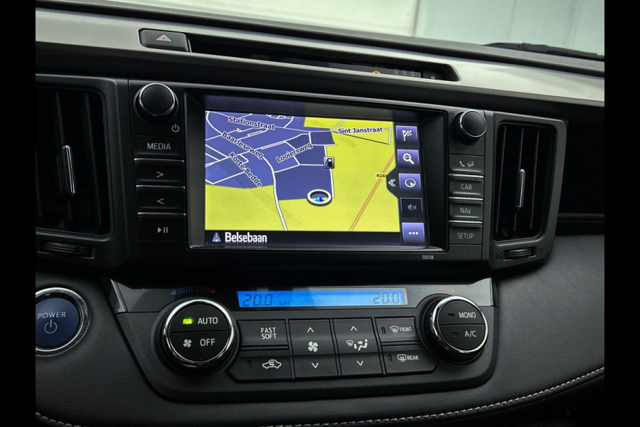 Toyota RAV4 2.5 Hybrid AWD Style(Perfect onderH, Navi, Camera, Parkeersensoren V+A, Cruise Con, Climate Con, Led, Etc)