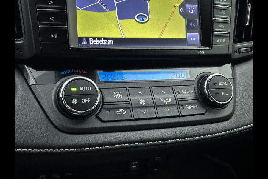 Toyota RAV4 2.5 Hybrid AWD Style(Perfect onderH, Navi, Camera, Parkeersensoren V+A, Cruise Con, Climate Con, Led, Etc)