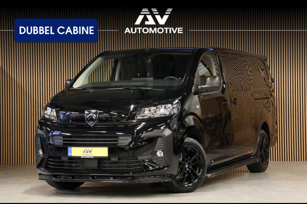 Peugeot Expert 2.0 BlueHDi 180PK L3 DC | 360 Camera | Lederen bekleding | CarPlay | Navigatie | Stoelverwarming | Stuurwielverwarming | Massage | Elek. stoel | Lane Assist |  Dodehoek detector | Dubbel Cabine