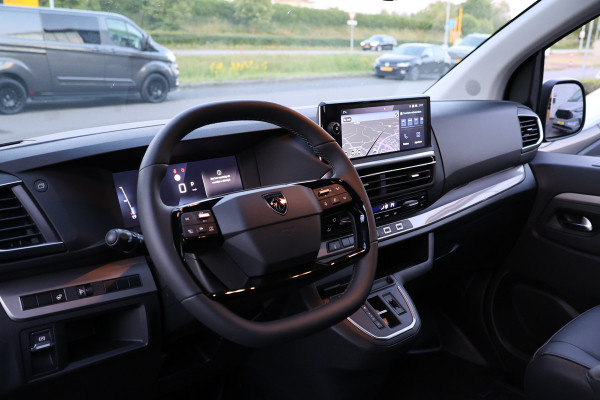 Peugeot Expert 2.0 BlueHDi 180PK L3 DC | 360 Camera | Lederen bekleding | CarPlay | Navigatie | Stoelverwarming | Stuurwielverwarming | Massage | Elek. stoel | Lane Assist |  Dodehoek detector | Dubbel Cabine