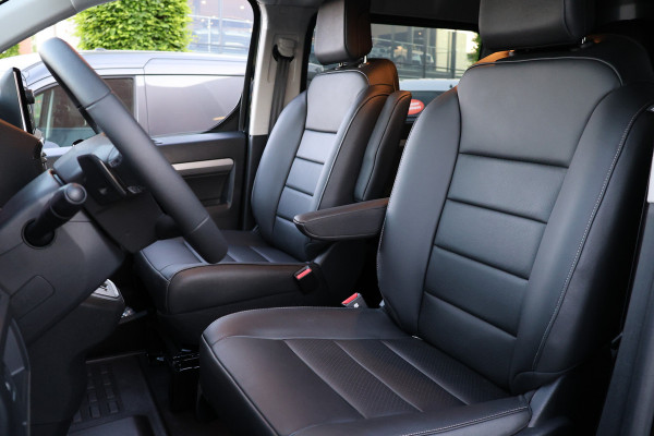 Peugeot Expert 2.0 BlueHDi 180PK L3 DC | 360 Camera | Lederen bekleding | CarPlay | Navigatie | Stoelverwarming | Stuurwielverwarming | Massage | Elek. stoel | Lane Assist |  Dodehoek detector | Dubbel Cabine