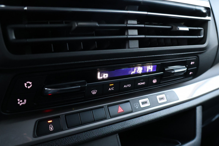 Peugeot Expert 2.0 BlueHDi 180PK L3 DC | 360 Camera | Lederen bekleding | CarPlay | Navigatie | Stoelverwarming | Stuurwielverwarming | Massage | Elek. stoel | Lane Assist |  Dodehoek detector | Dubbel Cabine