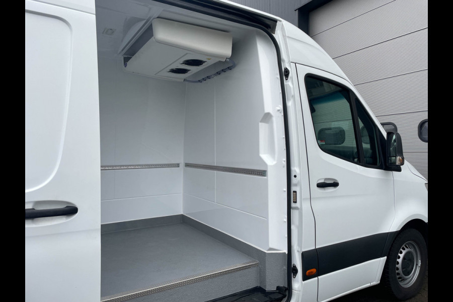 Mercedes-Benz Sprinter L3 H2 Automaat 317 MBUX Fabrieksgarantie 170PK Koelwagen Carrier Xarios 350 Dag & Nachtkoeling