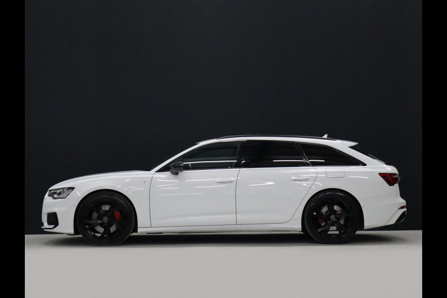 Audi A6 Avant 55 TFSI e quattro Competition [DIGITAL DASH, ADAPTIVE CRUISE CONTROL, CAMERA + TOP VIEUW, MEMORY SEATS, STOELMASSAGE, CLIMATE CONTROL, FLIPPERS,  STOELVERWARMING V+A, TREKHAAK, ELEK... ACHTERKLEP, NAVIGATIE, NIEUWSTAAT]