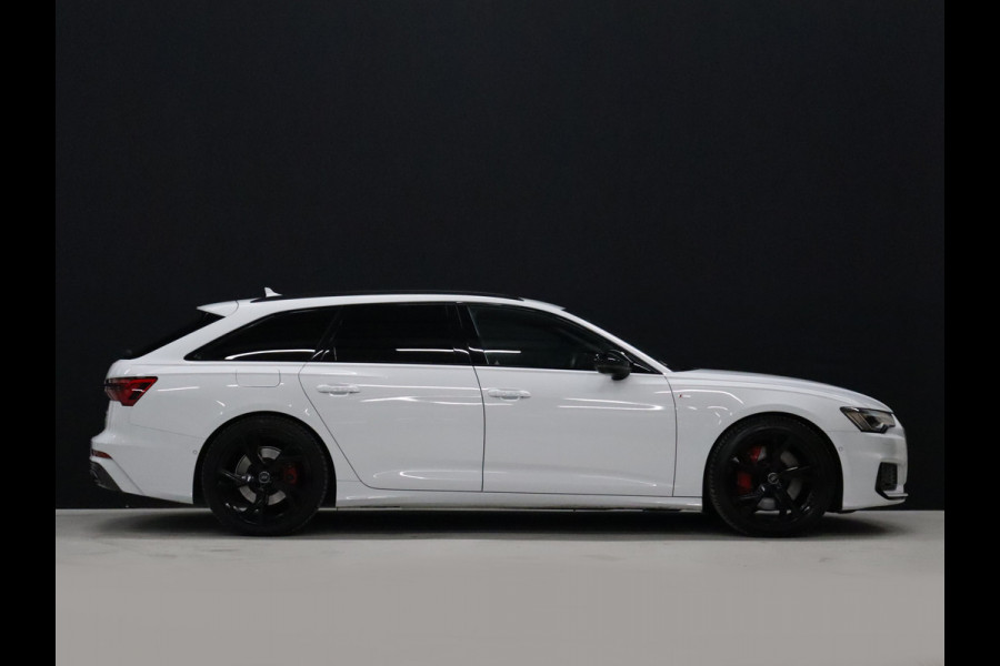 Audi A6 Avant 55 TFSI e quattro Competition [DIGITAL DASH, ADAPTIVE CRUISE CONTROL, CAMERA + TOP VIEUW, MEMORY SEATS, STOELMASSAGE, CLIMATE CONTROL, FLIPPERS,  STOELVERWARMING V+A, TREKHAAK, ELEK... ACHTERKLEP, NAVIGATIE, NIEUWSTAAT]