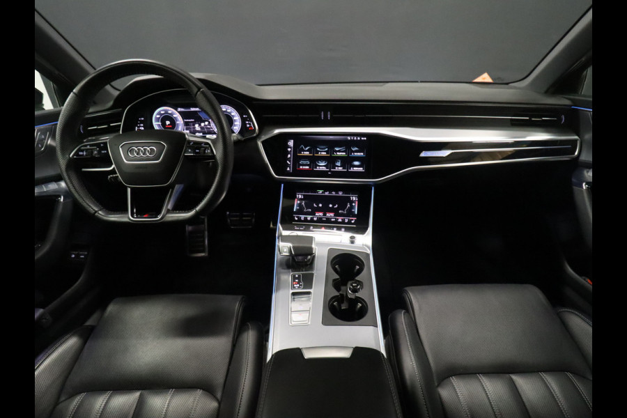 Audi A6 Avant 55 TFSI e quattro Competition [DIGITAL DASH, ADAPTIVE CRUISE CONTROL, CAMERA + TOP VIEUW, MEMORY SEATS, STOELMASSAGE, CLIMATE CONTROL, FLIPPERS,  STOELVERWARMING V+A, TREKHAAK, ELEK... ACHTERKLEP, NAVIGATIE, NIEUWSTAAT]