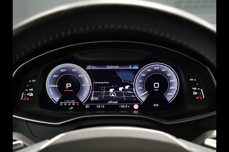 Audi A6 Avant 55 TFSI e quattro Competition [DIGITAL DASH, ADAPTIVE CRUISE CONTROL, CAMERA + TOP VIEUW, MEMORY SEATS, STOELMASSAGE, CLIMATE CONTROL, FLIPPERS,  STOELVERWARMING V+A, TREKHAAK, ELEK... ACHTERKLEP, NAVIGATIE, NIEUWSTAAT]