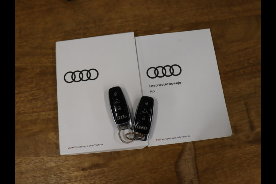 Audi A6 Avant 55 TFSI e quattro Competition [DIGITAL DASH, ADAPTIVE CRUISE CONTROL, CAMERA + TOP VIEUW, MEMORY SEATS, STOELMASSAGE, CLIMATE CONTROL, FLIPPERS,  STOELVERWARMING V+A, TREKHAAK, ELEK... ACHTERKLEP, NAVIGATIE, NIEUWSTAAT]