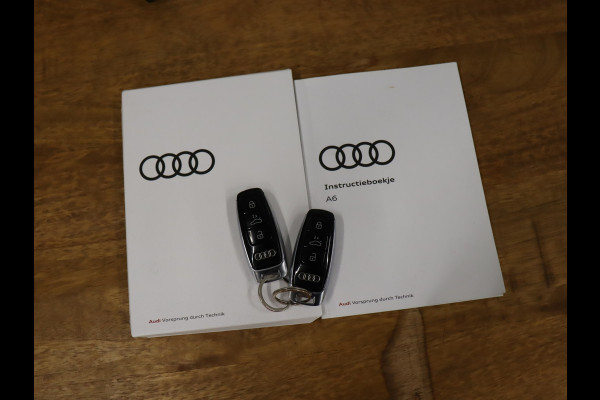 Audi A6 Avant 55 TFSI e quattro Competition [DIGITAL DASH, ADAPTIVE CRUISE CONTROL, CAMERA + TOP VIEUW, MEMORY SEATS, STOELMASSAGE, CLIMATE CONTROL, FLIPPERS,  STOELVERWARMING V+A, TREKHAAK, ELEK... ACHTERKLEP, NAVIGATIE, NIEUWSTAAT]