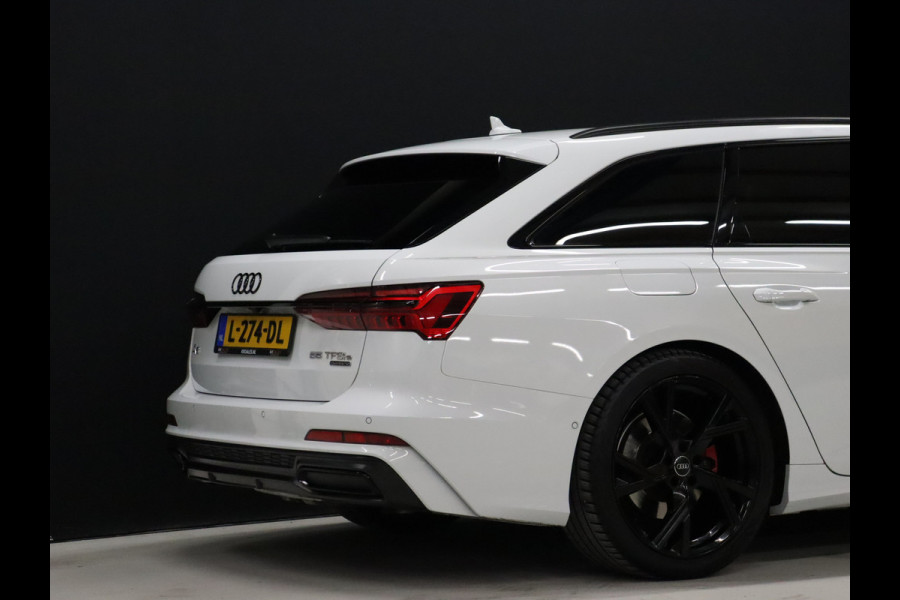 Audi A6 Avant 55 TFSI e quattro Competition [DIGITAL DASH, ADAPTIVE CRUISE CONTROL, CAMERA + TOP VIEUW, MEMORY SEATS, STOELMASSAGE, CLIMATE CONTROL, FLIPPERS,  STOELVERWARMING V+A, TREKHAAK, ELEK... ACHTERKLEP, NAVIGATIE, NIEUWSTAAT]