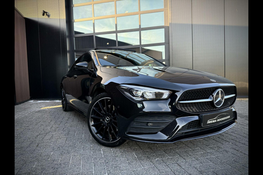Mercedes-Benz CLA-Klasse 250 e AMG CLA250e Coupe Panoramadak|Keyless|Advanced sound|Sfeerverlichting|Night pakket