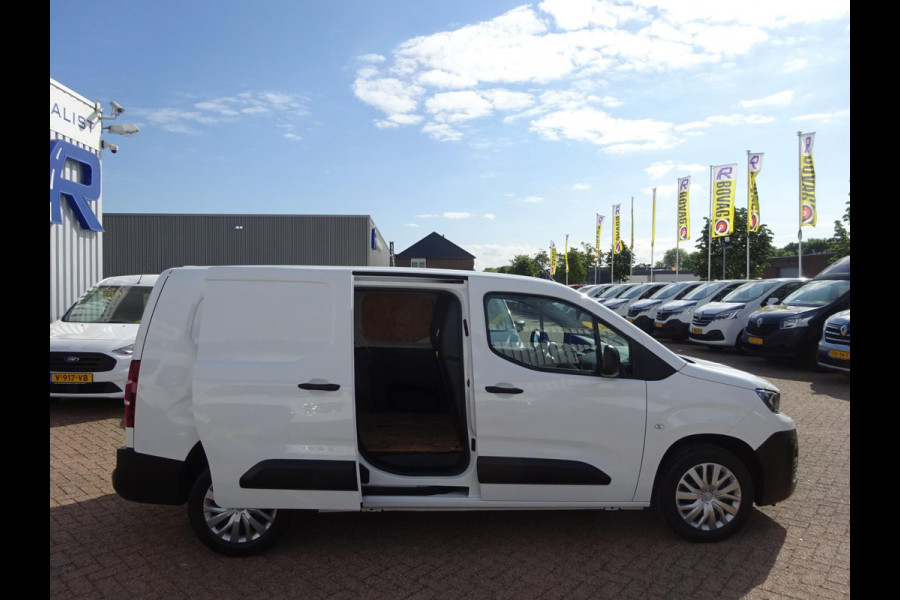 Peugeot Partner 1.5 BlueHDi 100 S&S L2 AIRCO 3 ZITS CRUISE CONTROL 1ste EIGENAAR