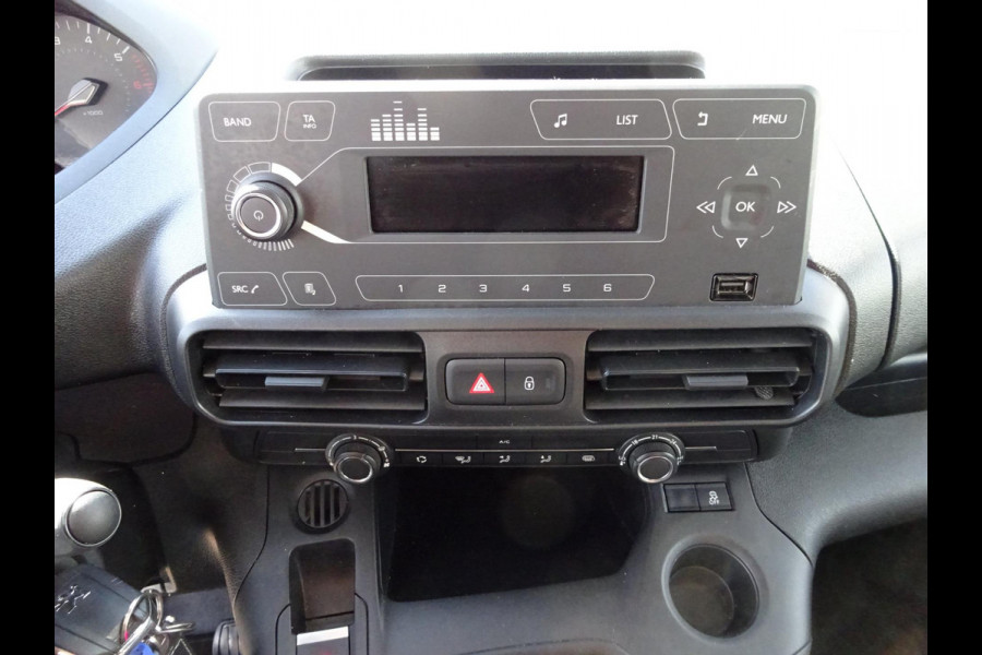 Peugeot Partner 1.5 BlueHDi 100 S&S L2 AIRCO 3 ZITS CRUISE CONTROL 1ste EIGENAAR