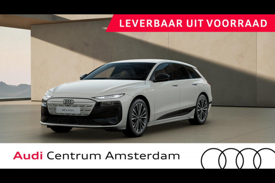 Audi A6 Avant e-tron Advanced edition performance 100 kWh adaptive cruise control, omgevingscamera's, keyless entry, winterpakket, optiek zwart glanzend, leder interieur