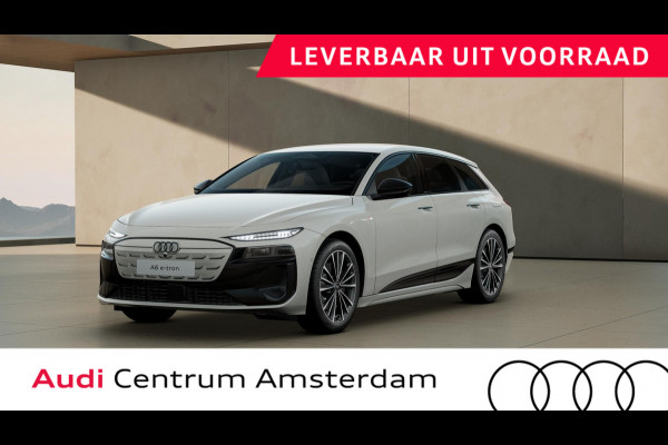Audi A6 Avant e-tron Advanced edition performance 100 kWh adaptive cruise control, omgevingscamera's, keyless entry, winterpakket, optiek zwart glanzend, leder interieur