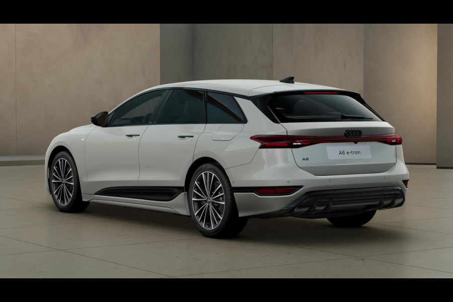 Audi A6 Avant e-tron Advanced edition performance 100 kWh adaptive cruise control, omgevingscamera's, keyless entry, winterpakket, optiek zwart glanzend, leder interieur