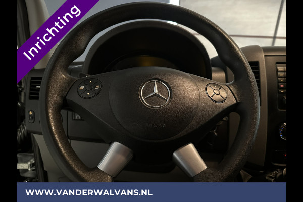 Mercedes-Benz Sprinter 316 CDI 163 pk L2H2 inrichting Euro6 Airco | Stoelverwarming | Cruiscontrol | Trekhaak Chauffeursstoel, Parkeersensoren, Bijrijdersbank