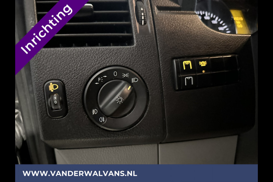 Mercedes-Benz Sprinter 316 CDI 163 pk L2H2 inrichting Euro6 Airco | Stoelverwarming | Cruiscontrol | Trekhaak Chauffeursstoel, Parkeersensoren, Bijrijdersbank