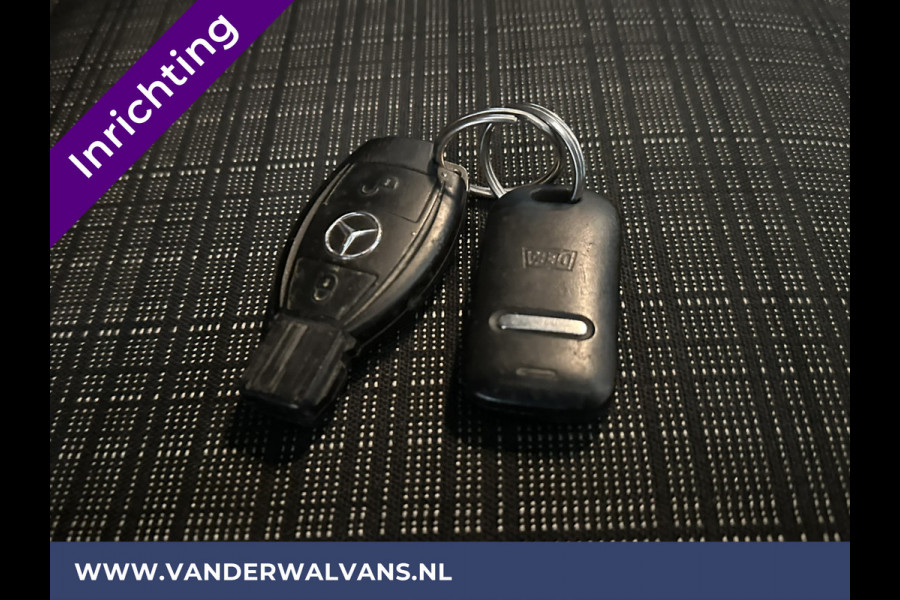 Mercedes-Benz Sprinter 316 CDI 163 pk L2H2 inrichting Euro6 Airco | Stoelverwarming | Cruiscontrol | Trekhaak Chauffeursstoel, Parkeersensoren, Bijrijdersbank
