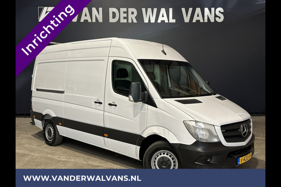 Mercedes-Benz Sprinter 316 CDI 163 pk L2H2 inrichting Euro6 Airco | Camera | Cruisecontrol | 2800kg Trekhaak | Parkeersensoren Parkeersensoren