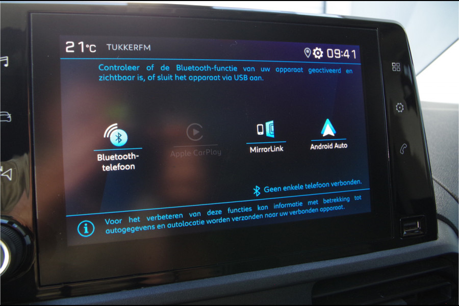Peugeot Partner 1.5 BlueHDI Premium > Trekhaak/Apple Carplay/Android Auto/All season banden...