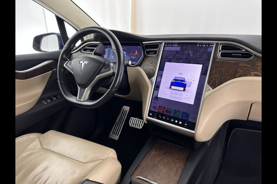Tesla Model X 100D [ 3-Fase ] *AUTO-PILOT | FULL-LEATHER | TOWBAR | CCS-FASTLOADER | NAVI-FULLMAP | FULL-LED | AIR-SUSPENSION | DIGI-COCKPIT | KEYLESS | CAMERA | DAB+ | COMFORT-SEATS | 20''ALU*