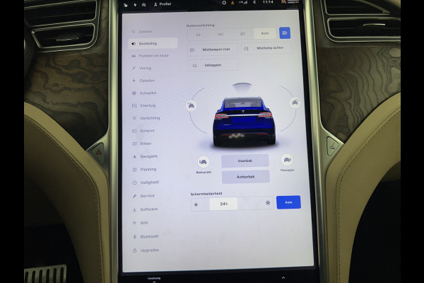 Tesla Model X 100D [ 3-Fase ] *AUTO-PILOT | FULL-LEATHER | TOWBAR | CCS-FASTLOADER | NAVI-FULLMAP | FULL-LED | AIR-SUSPENSION | DIGI-COCKPIT | KEYLESS | CAMERA | DAB+ | COMFORT-SEATS | 20''ALU*