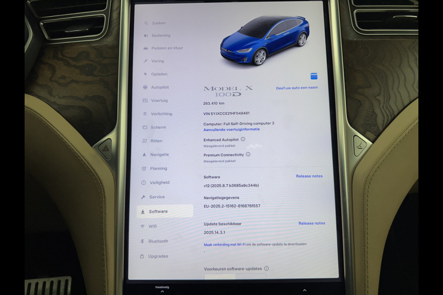 Tesla Model X 100D [ 3-Fase ] *AUTO-PILOT | FULL-LEATHER | TOWBAR | CCS-FASTLOADER | NAVI-FULLMAP | FULL-LED | AIR-SUSPENSION | DIGI-COCKPIT | KEYLESS | CAMERA | DAB+ | COMFORT-SEATS | 20''ALU*