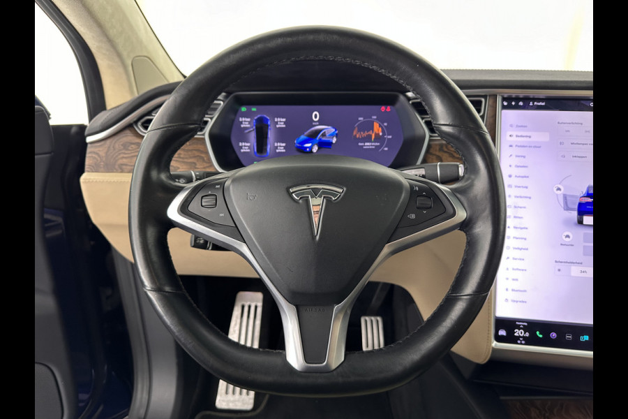 Tesla Model X 100D [ 3-Fase ] *AUTO-PILOT | FULL-LEATHER | TOWBAR | CCS-FASTLOADER | NAVI-FULLMAP | FULL-LED | AIR-SUSPENSION | DIGI-COCKPIT | KEYLESS | CAMERA | DAB+ | COMFORT-SEATS | 20''ALU*