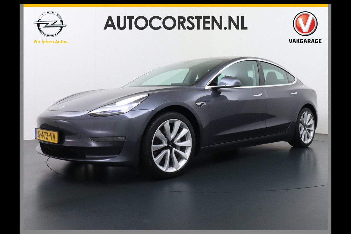 Tesla Model 3 Long Range AWD 75kWh 463PK Trekhaak 19" FSD-Computer 3 Premium Audio 4wd AutoPilot Panoramadak Camera's Leer Adaptive-Cruise-Con Keyless Stoel en achterbank verwarming Electr.Stoelen+Memory+Easy-Entry WiFi 1e Eigenaar Org. Nederlandse Auto Garantie op Accu/Motor tot 29-12-2027/192.000km Tesla Model 3 Long Range AWD 75kWh 463PK Trekhaak 19" FSD-Computer 3 Premium Audio 4wd AutoPilot Panoramadak Camera's Leer Adaptive-Cruise-Con Keyless Stoel en achterbank verwarming Electr.Stoelen+Memory+Easy-Entry WiFi 1e Eigenaar Org. Nederlandse Auto Garantie op Accu/Motor tot 29-12-2027/192.000km
