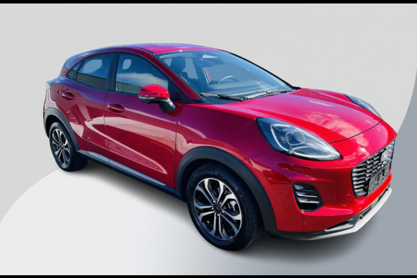 Ford Puma 1.0 EcoBoost Hybrid Titanium 125pk Nieuw Model! Automaat| Fantastic Red | Achteruitrijcamera | Navigatie | Metaal lak | Nieuw te bestellen!