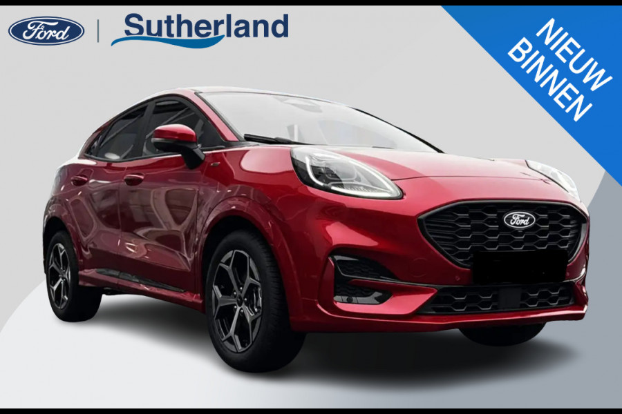 Ford Puma 1.0 EcoBoost Hybrid ST-Line 125pk Automaat | Nieuw Model | Fantastic Red | Achteruitrijcamera | Navigatie | Draadloze Carplay, Android auto  | Nieuw te Bestellen